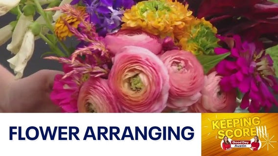 Keeping Score: Mother's Day Flower arranging