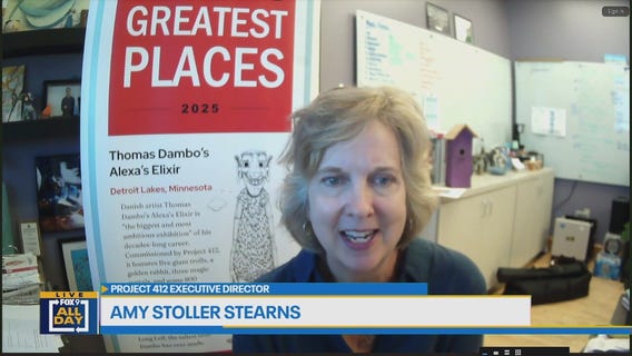 Giant trolls now in Detroit Lakes