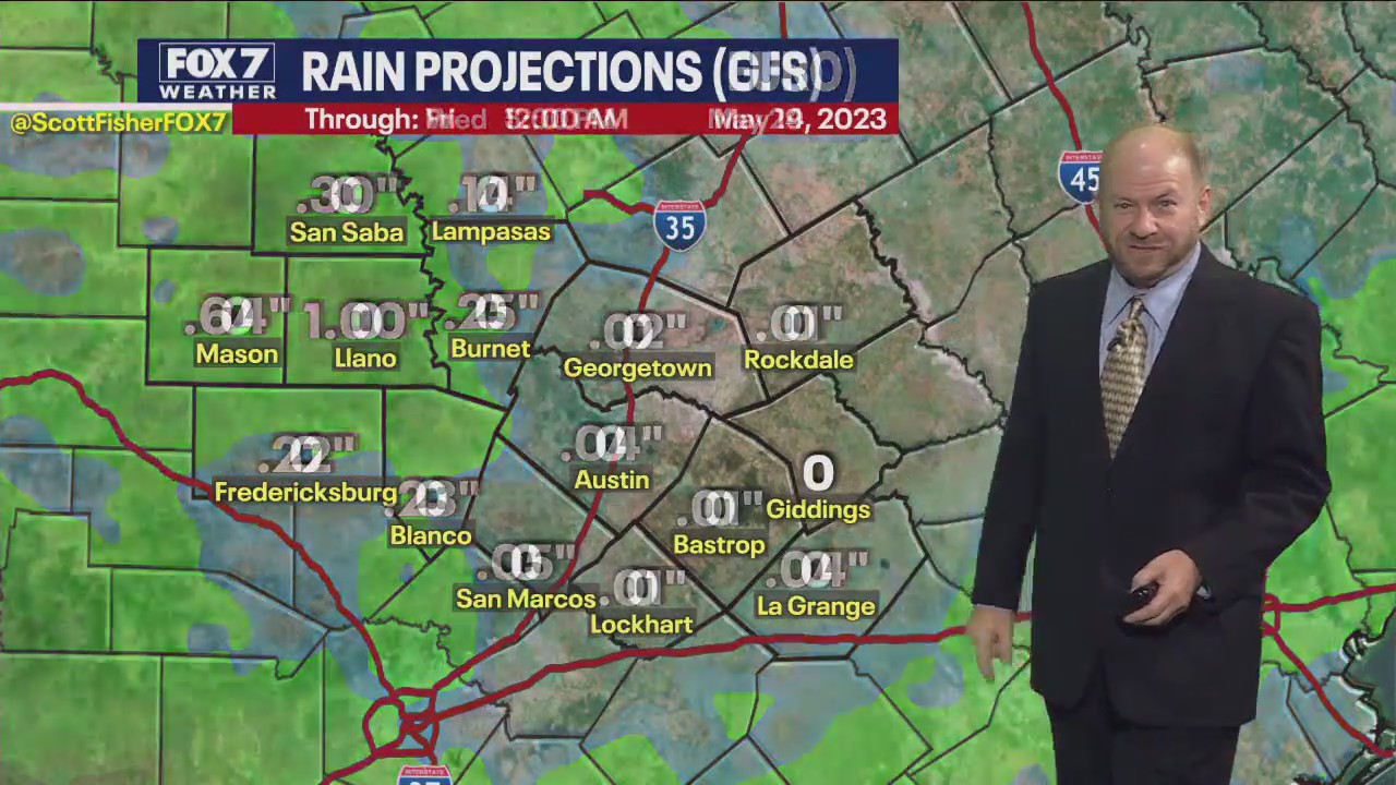 Austin weather: Storms on our way Friday night