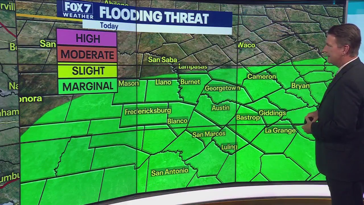 Austin weather: Another round of rain possible, then drier weather ahead