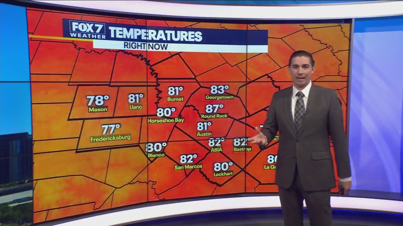 Austin weather: Rain-free today, but will it last?