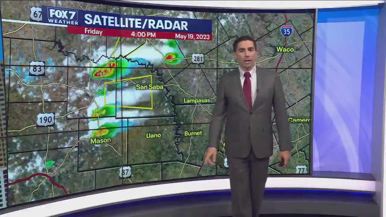 Austin weather: Severe weather risk tonight