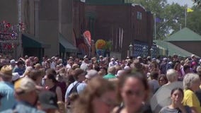 Busy 1sy day at the Minnesota State Fair