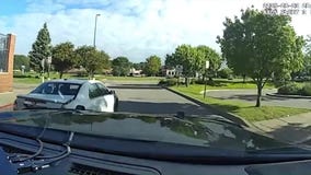 Driver wipes out after Ramsey County chase