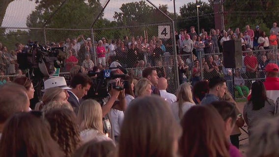 Annunciation shooting candlelight vigil