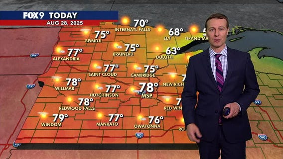 MN weather: Pleasant sunshine for Thursday