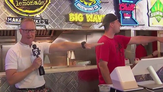 Minnesota State Fair: Ian dances at Andy?s Grille