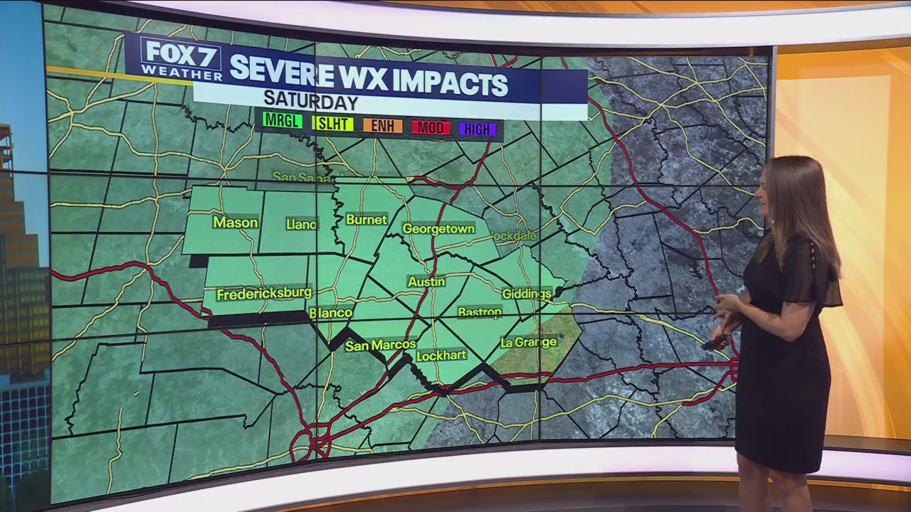 Severe Storms Possible Saturday