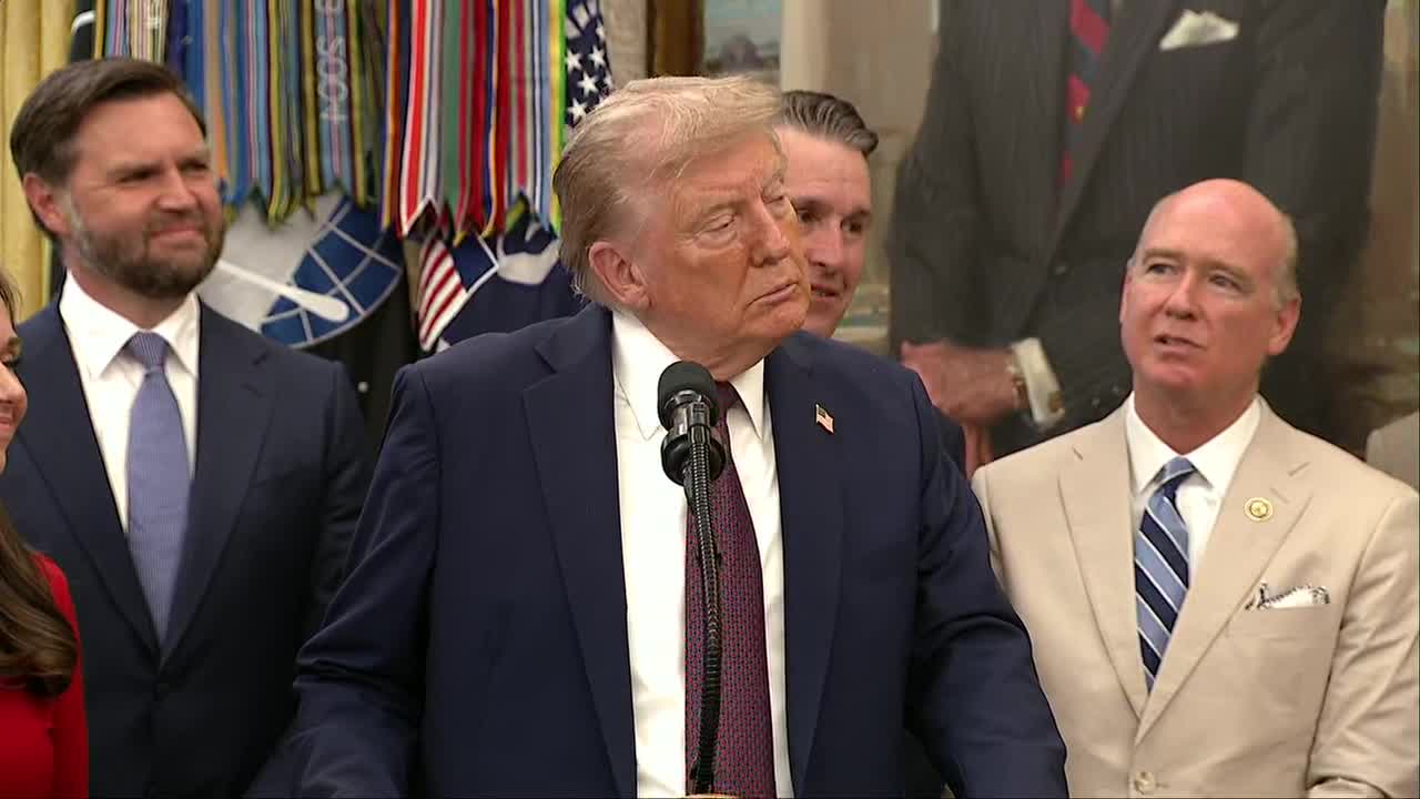 President Trump on social media reports of his death: 'It's fake news'