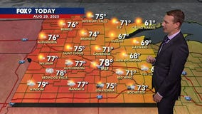 MN weather: A few showers and rumbles Friday