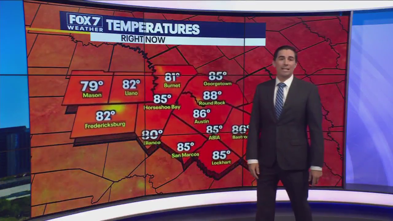 Austin weather: Hot and hotter into the weekend