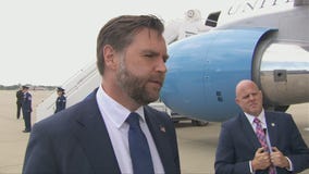 JD Vance speaks to Annunciation mass shooting victim