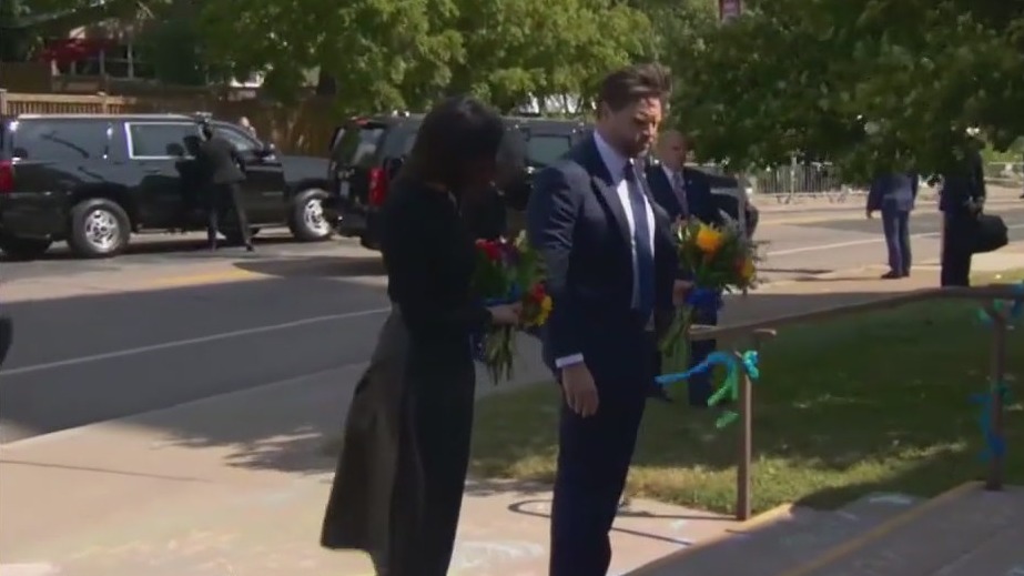 VP Vance visits Annunciation memorial