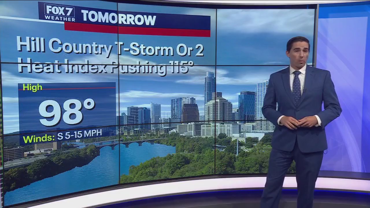 Austin weather: Heat continues with some storms