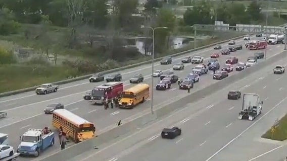 School bus crash in Mounds View: 8:30 a.m. update