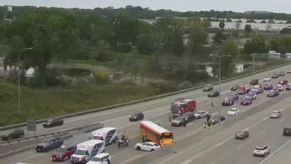 School bus crash in Mounds View: 8:15 a.m. update