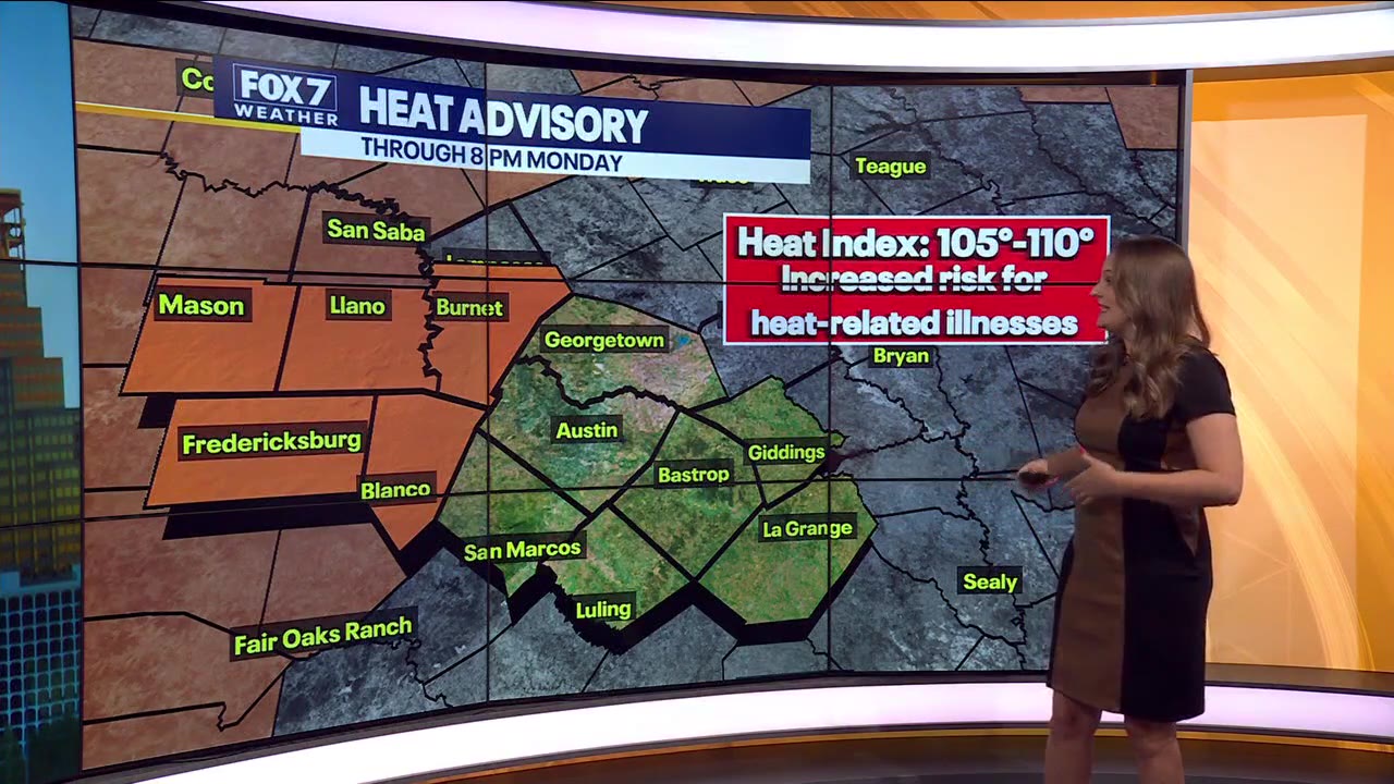 Austin weather: Excessive heat warning for Father's Day
