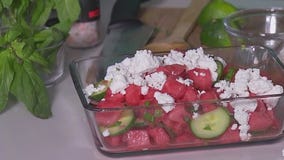 Watermelon salad recipe from FOX 7's Tierra Neubaum