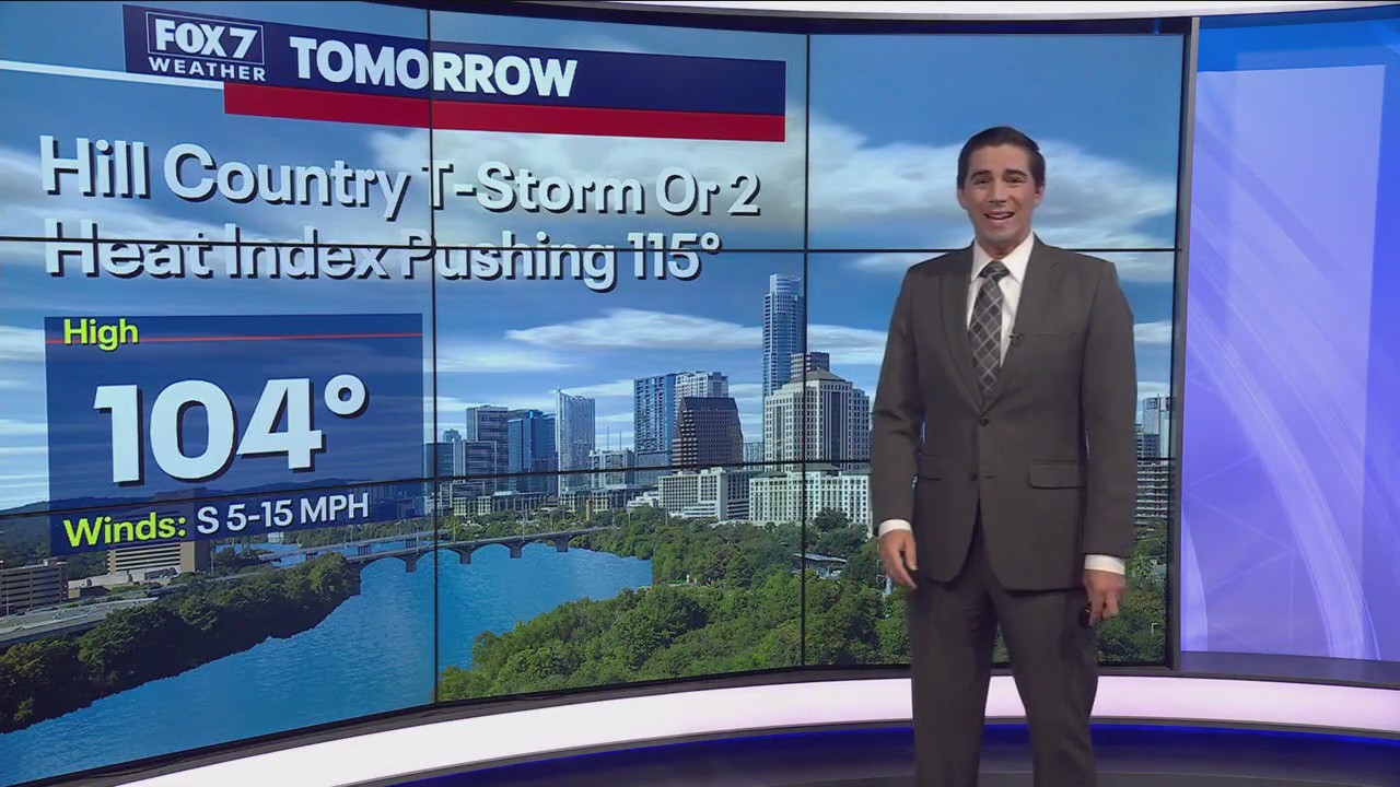 Austin weather: Heat, humidity, storm chances continue