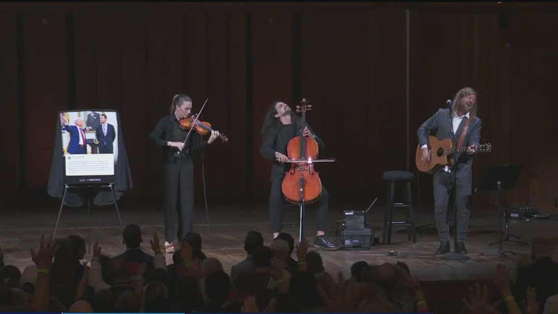 Thousands gather for Charlie Kirk vigil in Washington, D.C.