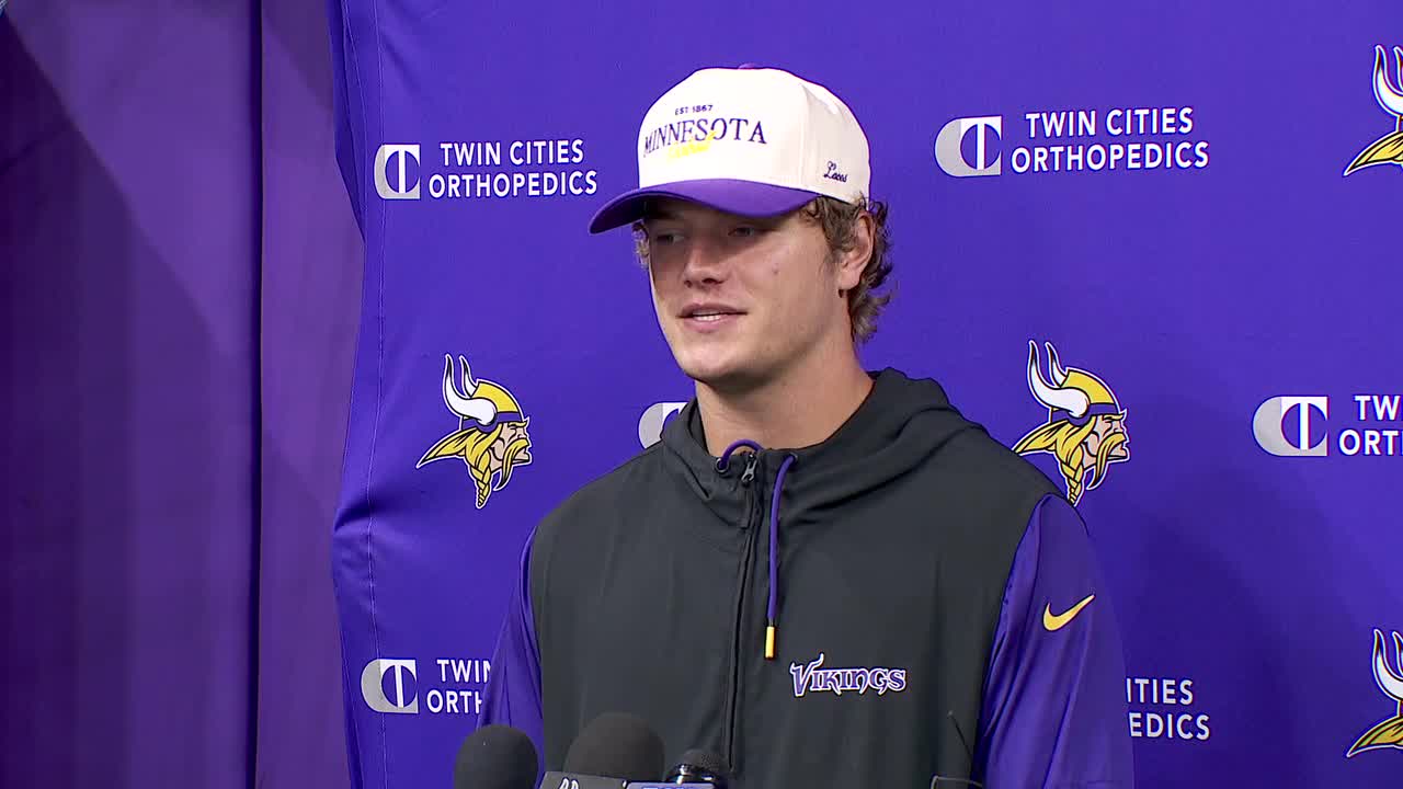 Vikings QB J.J. McCarthy calls NFC honor 'a team award'