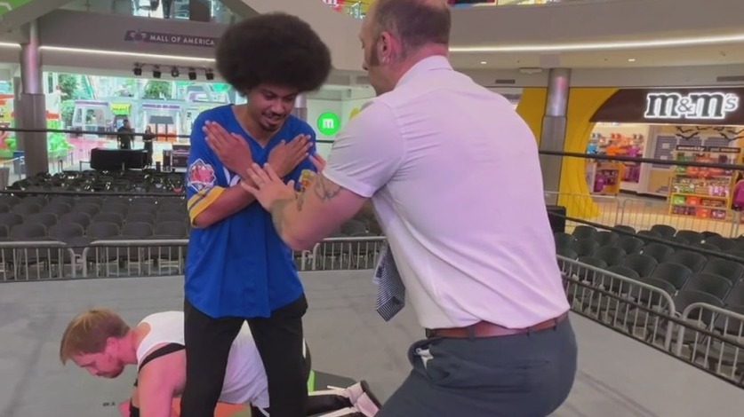 Maxx in the ring: F1RST Wrestling