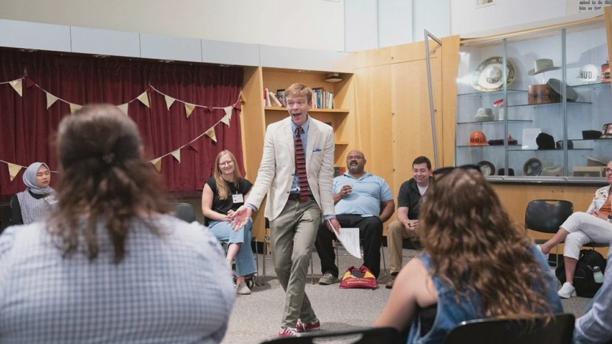 Connecting communities through improv