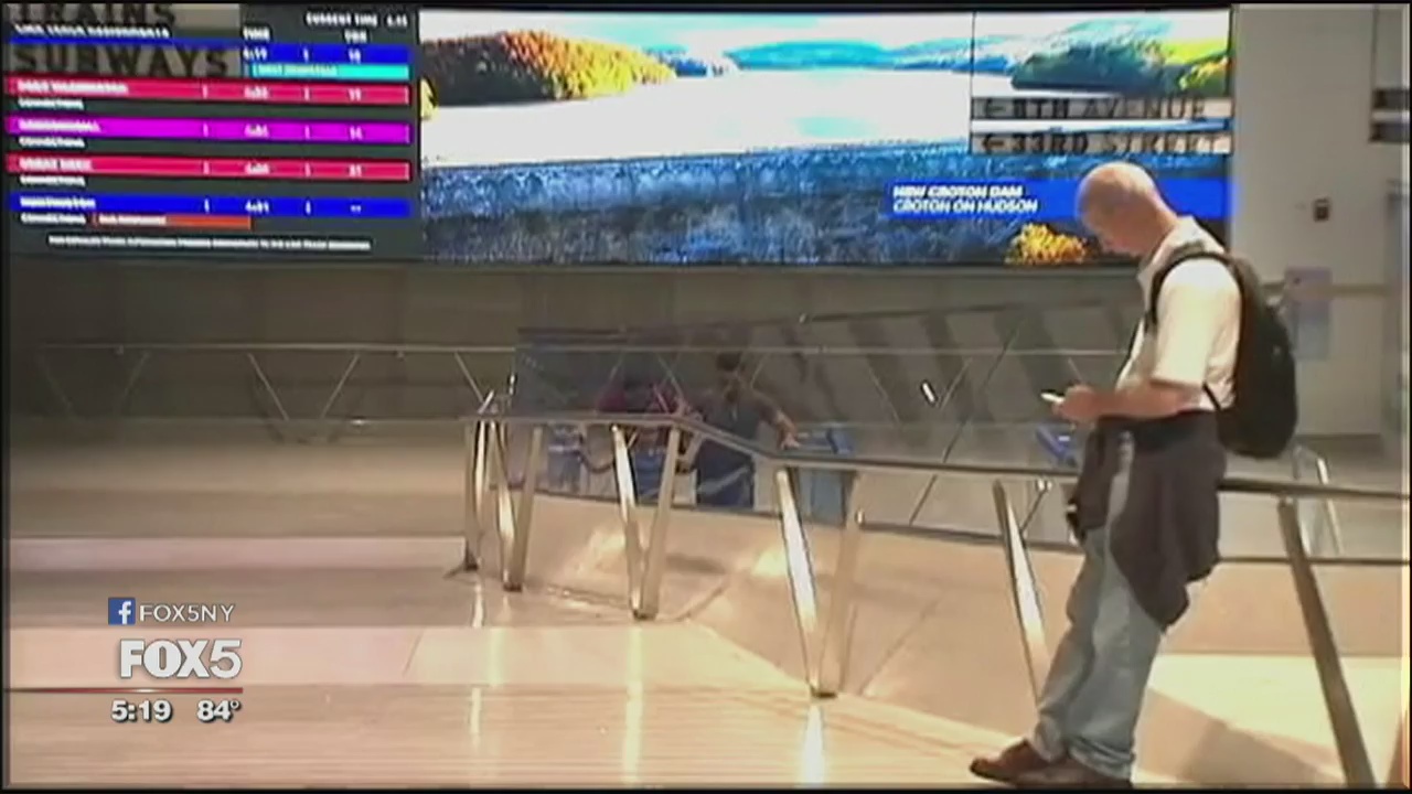 New concourse at Penn