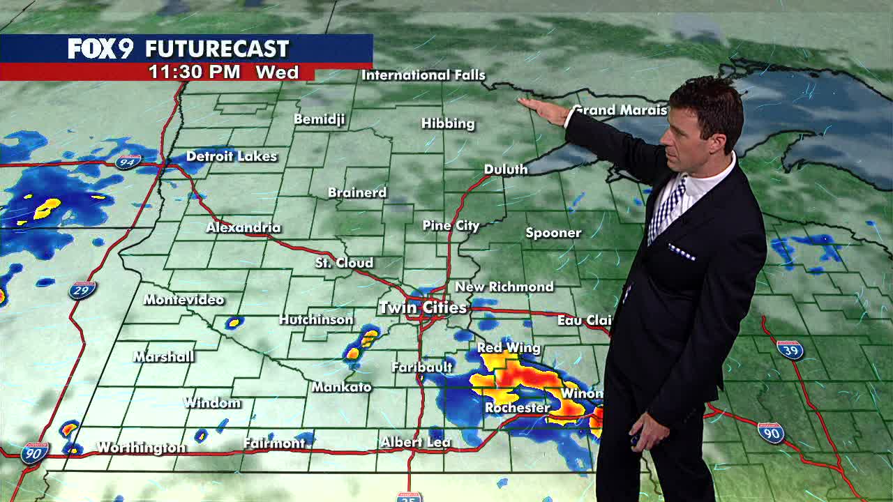 MN weather: Unsettled pattern Wednesday evening
