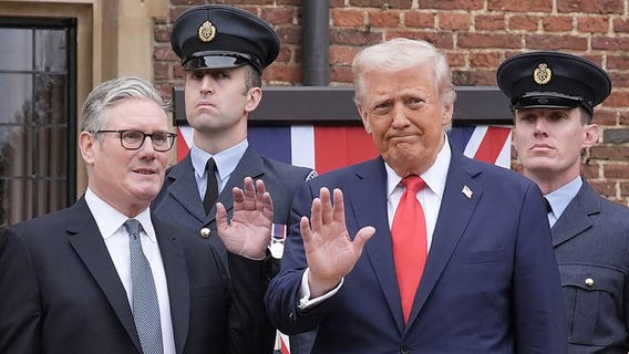 Trump meets with UK prime minister during state visit