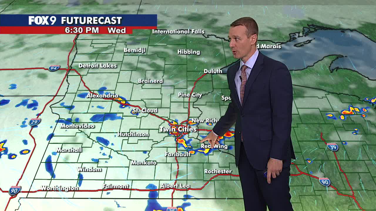 MN weather: Warm Wednesday with evening rumbles