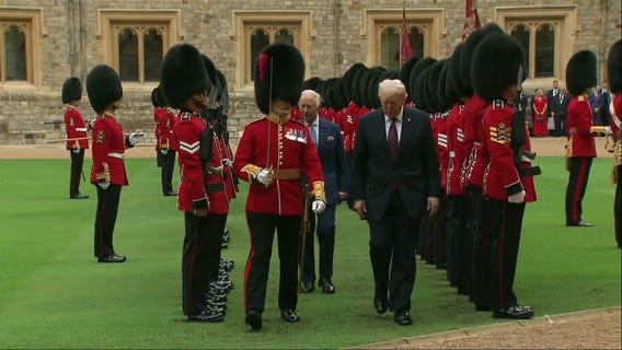 Pres. Trump visits Windsor Castle