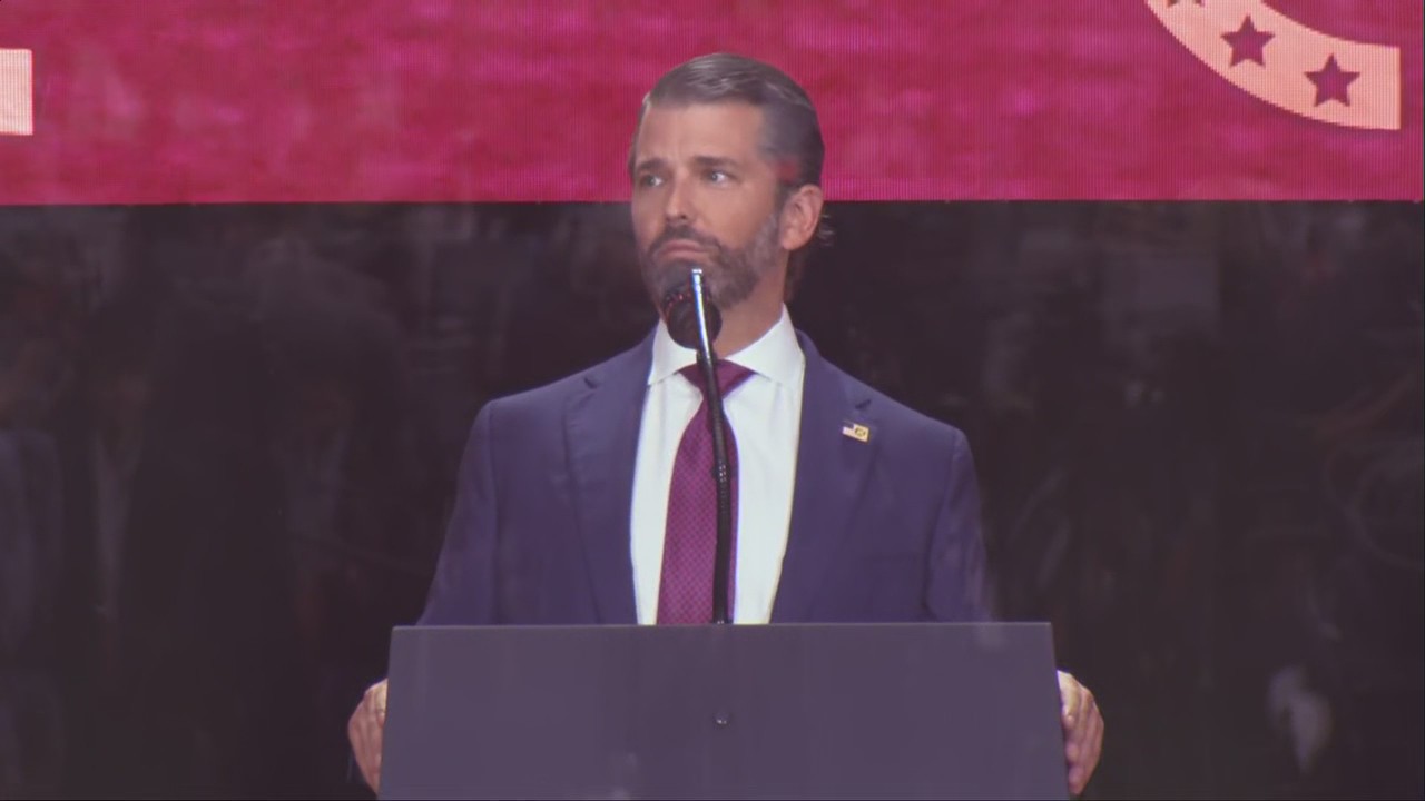 Donald Trump Jr. honors Charlie Kirk