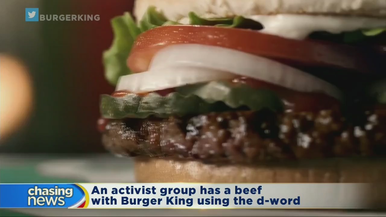 Group has beef with Burger King commercial