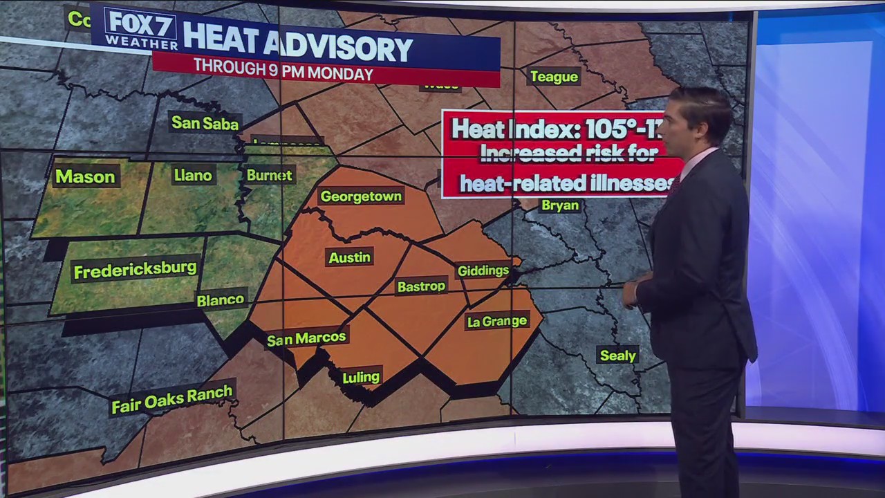 Austin weather: Triple digits ahead for Central Texas
