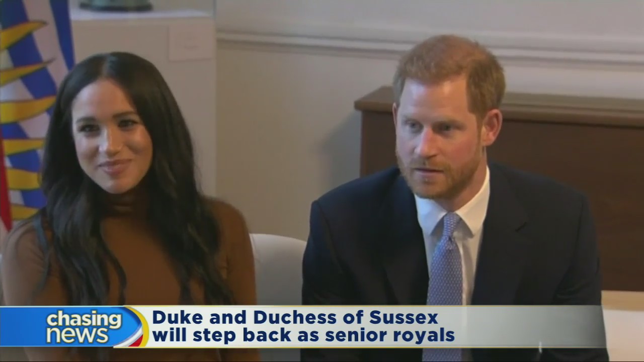 Harry and Meghan step back