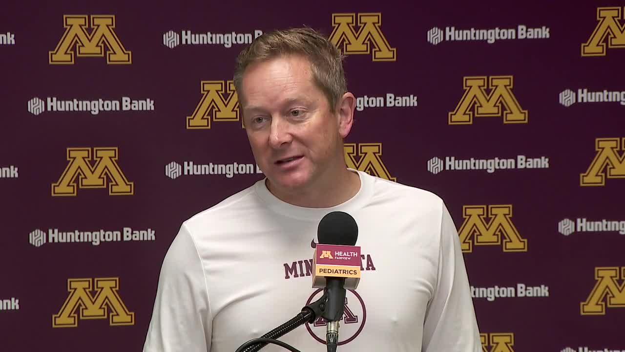 Niko Medved, Gophers basketball opens practice for 2025-26 season [FULL]