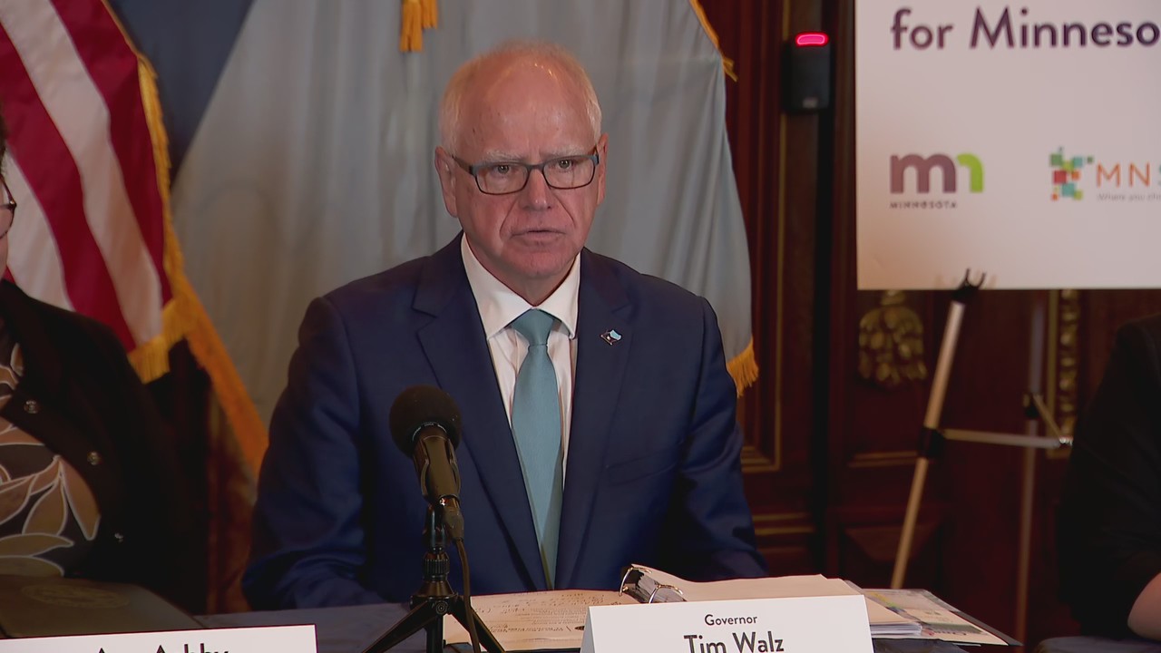 Walz blasts Trump over healthcare costs [FULL]