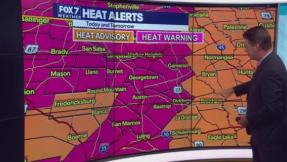 Austin weather: Triple-digit streak continues