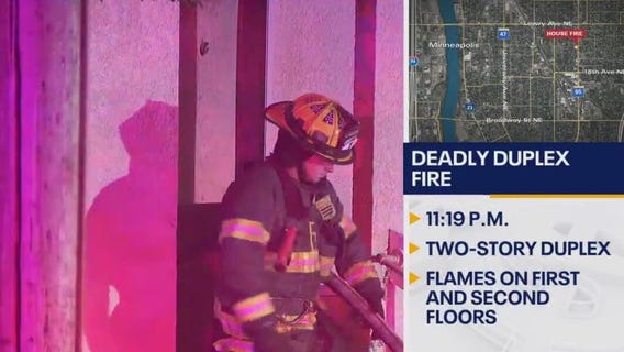 Deadly duplex fire in Minneapolis