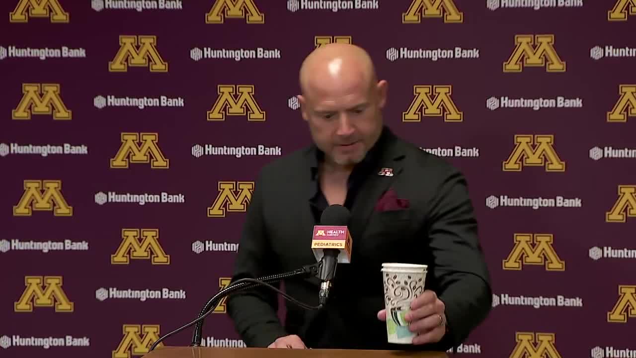 P.J. Fleck to Gophers students: 'Let it rip, start earlier' [FULL]