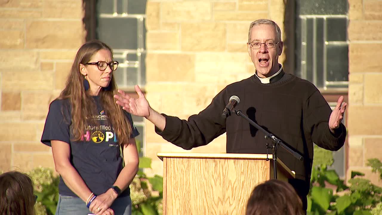 Annunciation prayer service held 1 month after shooting [FULL]