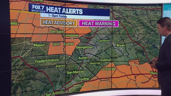 Austin weather: Hot streak continues all week