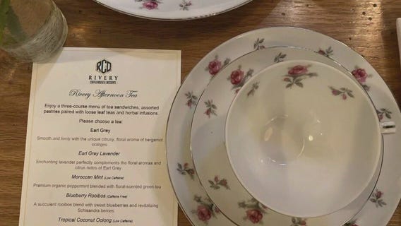 Afternoon tea with Rivery Coffeehouse