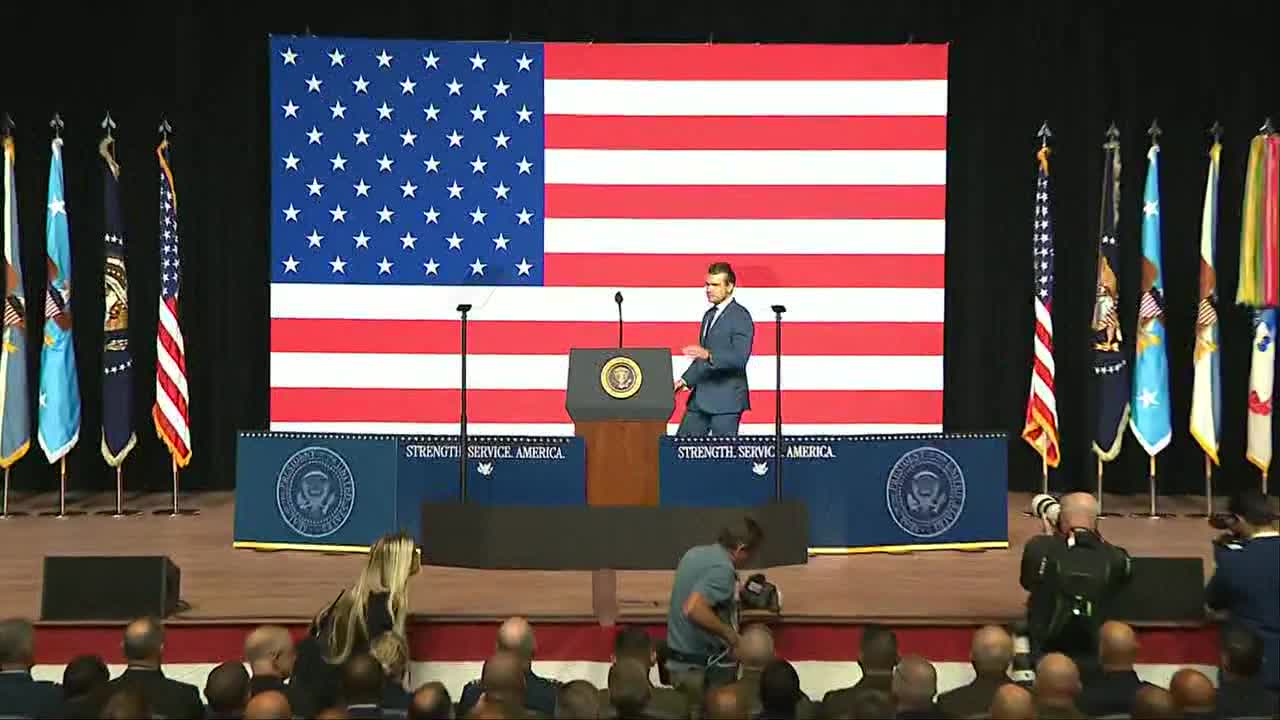 Pres. Trump's full remarks to military officials [FULL]