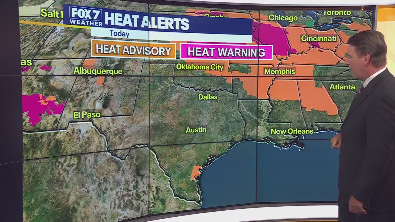 Austin weather: Triple-digit temps continue