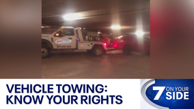 Vehicle towing rights in Texas