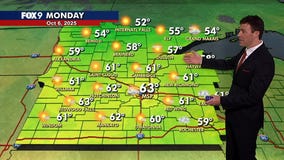 MN weather: Feeling more like fall on Monday