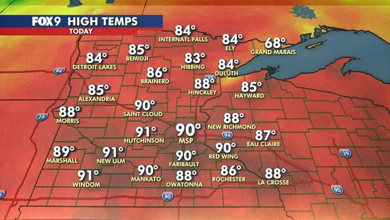 MN weather: Record-breaking heat Saturday