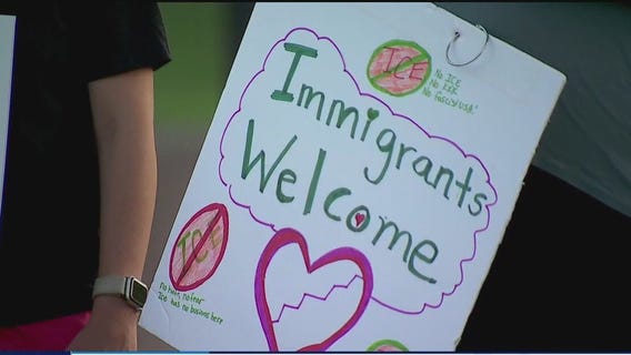 Vigil held in St. Paul after ICE detains roofing crew